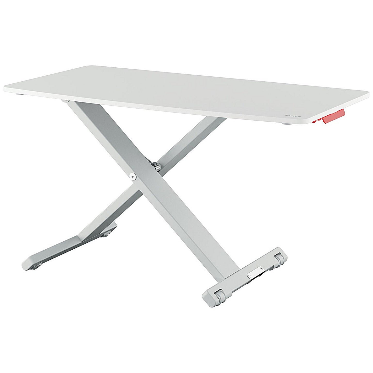 Leitz Ergo Cosy Tabletop Sit Stand Workstation, Adjustable Height, White