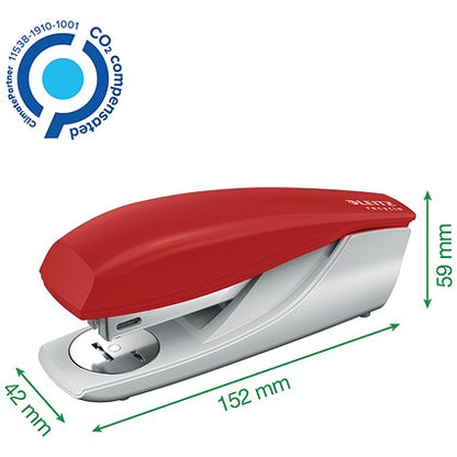 Leitz Recycle NeXXt Stapler, 30 Sheets, Red