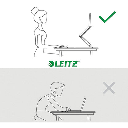 Leitz Ergo Adjustable Multi-Angle Laptop Stand Easy2Order : LZ13834