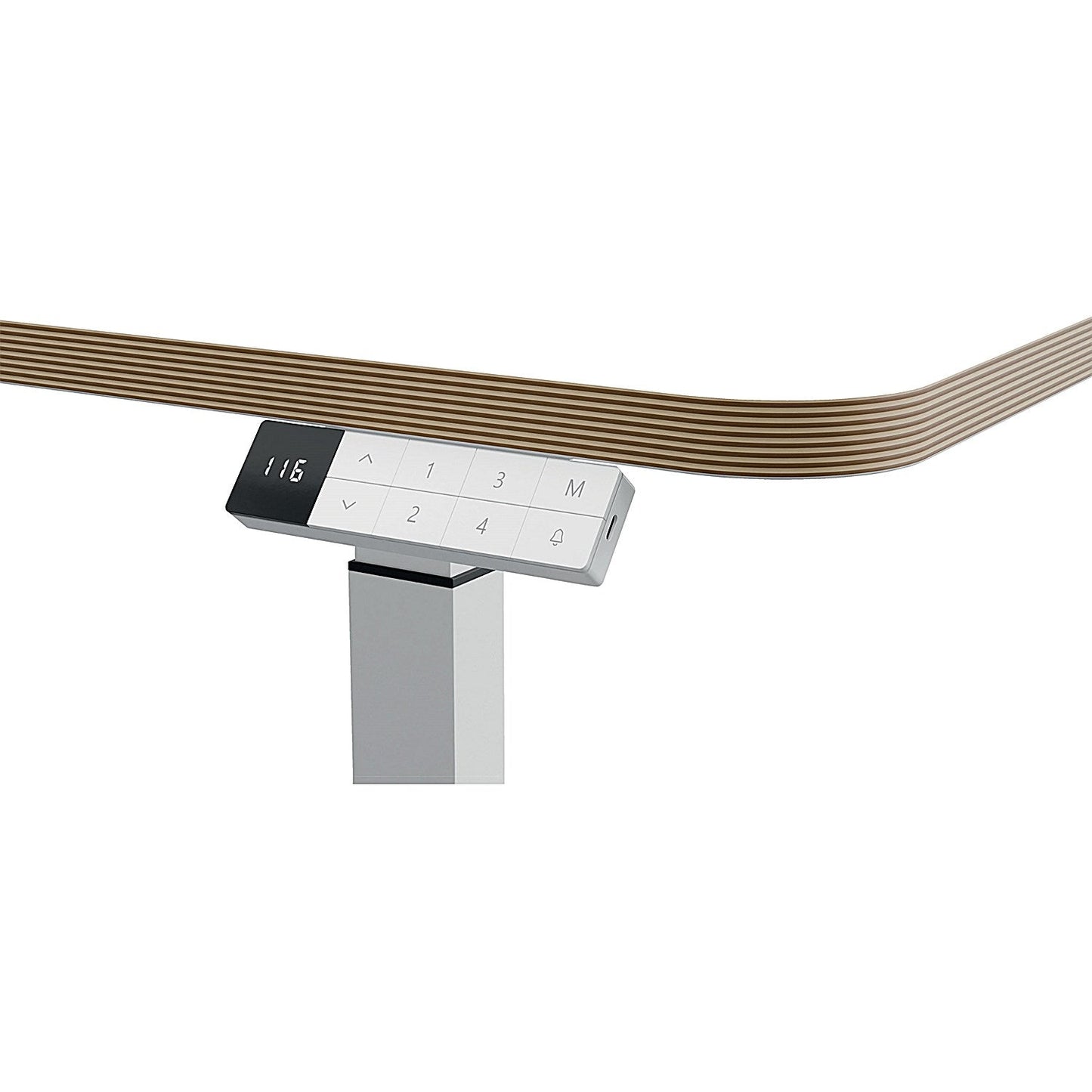 Leitz Ergo Slim Sit/Stand Desk with Stand Up Reminder, 800mm, White Easy2Order : LZ13838