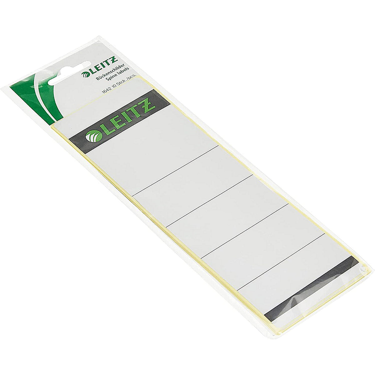 Leitz Replacement Spine Labels for Standard Lever Arch File, Self ...