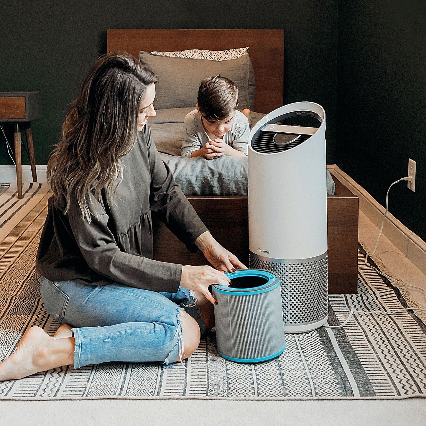 Leitz Replacement Carbon Filter for Leitz TruSens Z-3000/Z-3500 Large Allergy and Flu Filter
