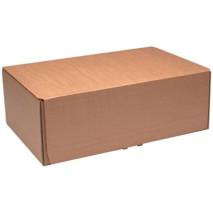 Mailing Box, W395xD255xH140mm, Brown, Pack of 20