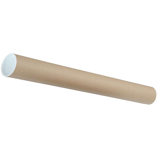 Postal Tubes, 760 x 76mm, Brown, Pack of 12 Easy2Order : MA99467