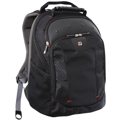Gino Ferrari Juno Laptop Backpack, For up to 16 Inch Laptops, Black