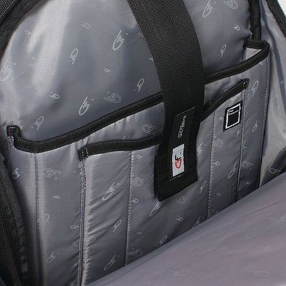 Gino Ferrari Astor Laptop Backpack, For up to 16 Inch Laptops, Black and Grey