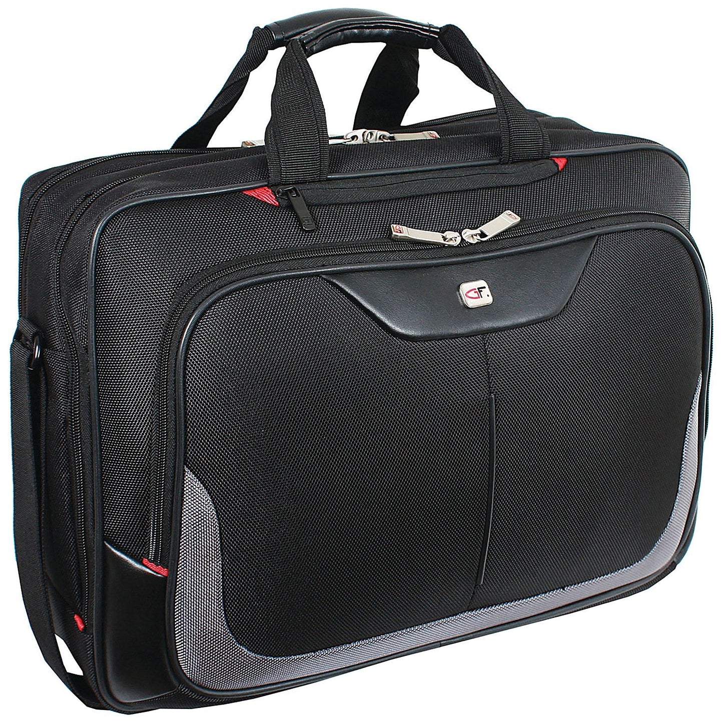 Gino Ferrari Enza Laptop Case, For up to 16 Inch Laptops, Black
