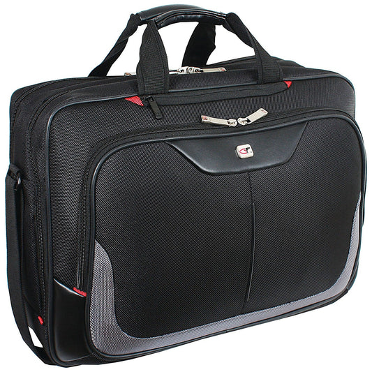 Gino Ferrari Enza Laptop Case, For up to 16 Inch Laptops, Black