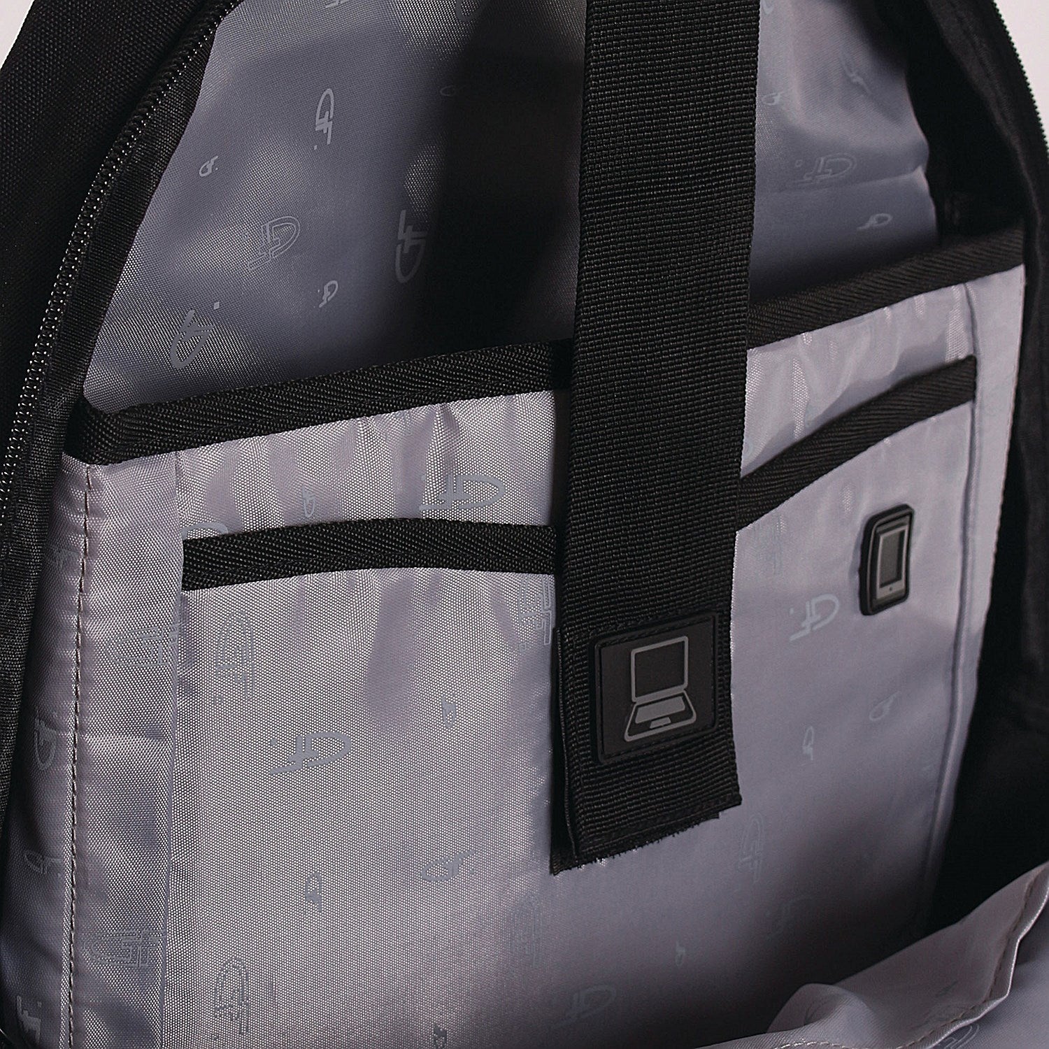 Gino Ferrari Eros Laptop Backpack, For up to 16 Inch Laptops, Black