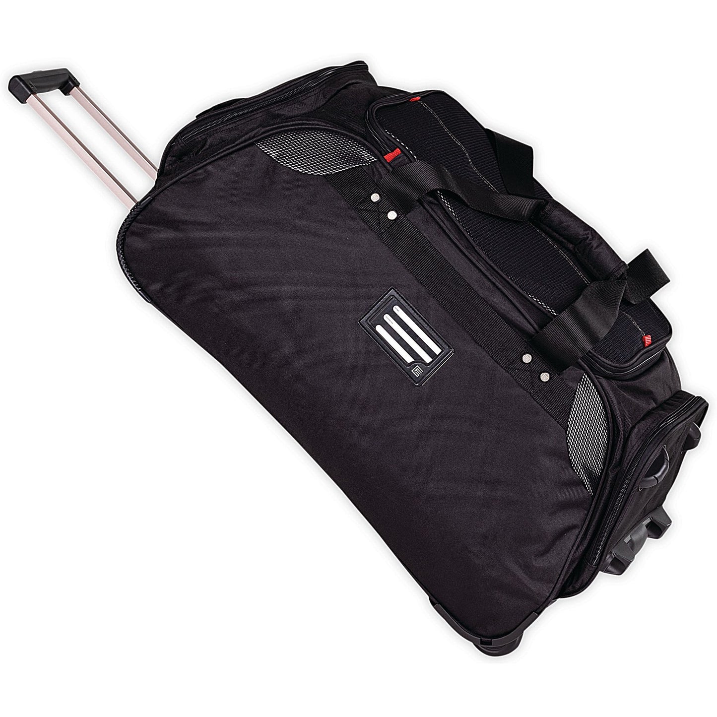 Gino Ferrari Trekker Wheeled Holdall, 95 Litres, Black