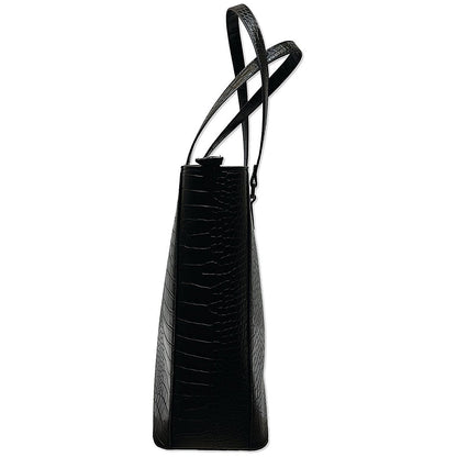 Gino Ferrari Crocodile Embossed Business Tote