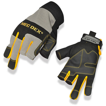 Mec Dex Work Passion Tool Mechanics Gloves, Grey & Gold, 2XL