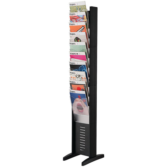 Fast Paper A4 10 Compartment Display Black 278.01