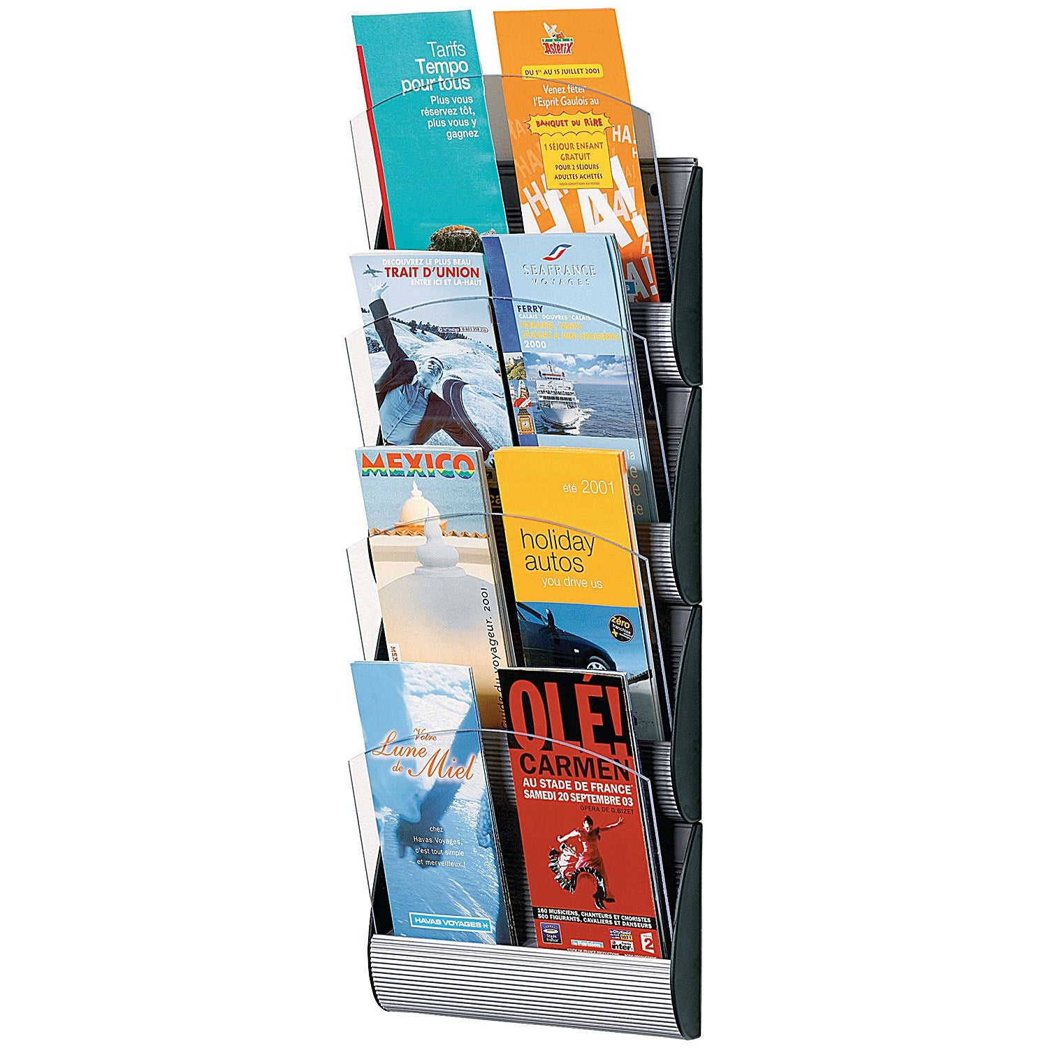 Fast Paper A5 Max Wall Display System Colour: Silver this is wall mountable