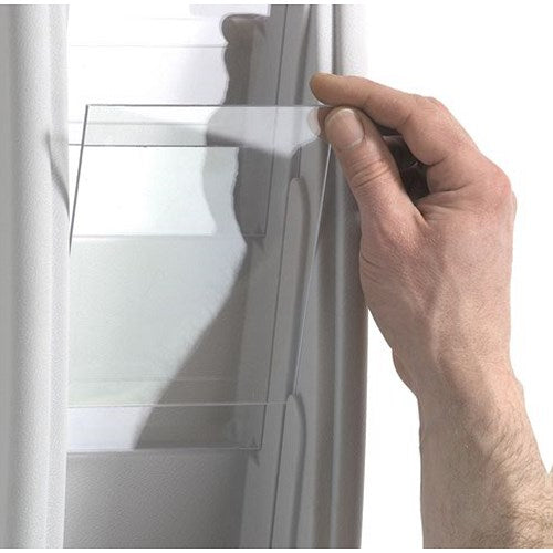 Fast Paper Quick Fit System Wall Display 5xA5 Silver 4063.35