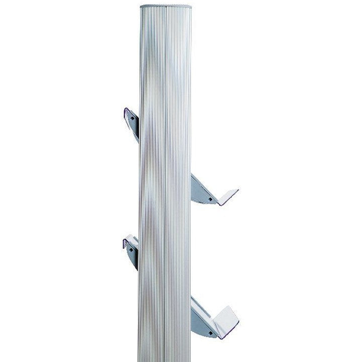 Fast Paper Mobile Literature Display Silver