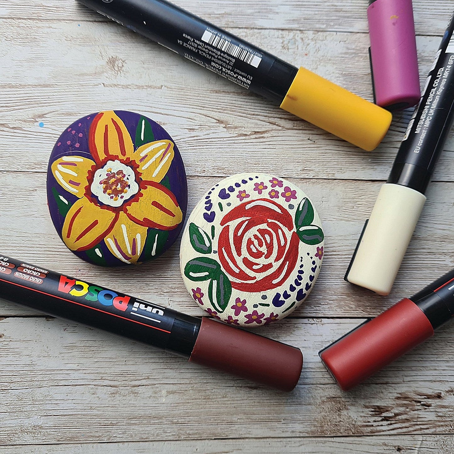 Posca Uni Posca PC-1MR Paint Marker Fine Assorted (Pack of 8)