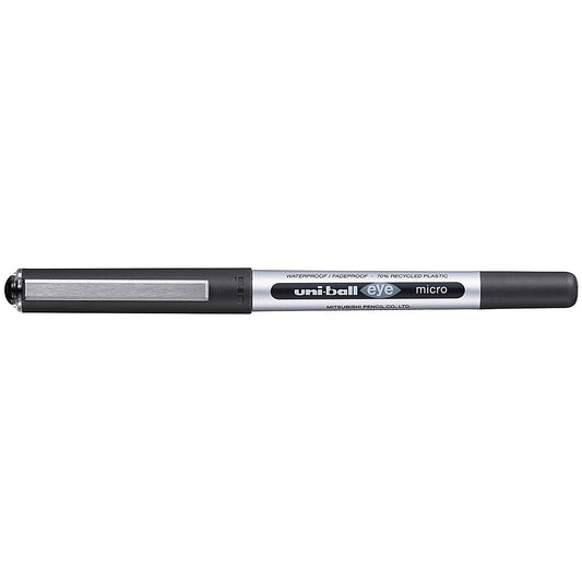 Uni-Ball Liquid Ink Rollerball Pen UB-150E Black (Pack of 12)