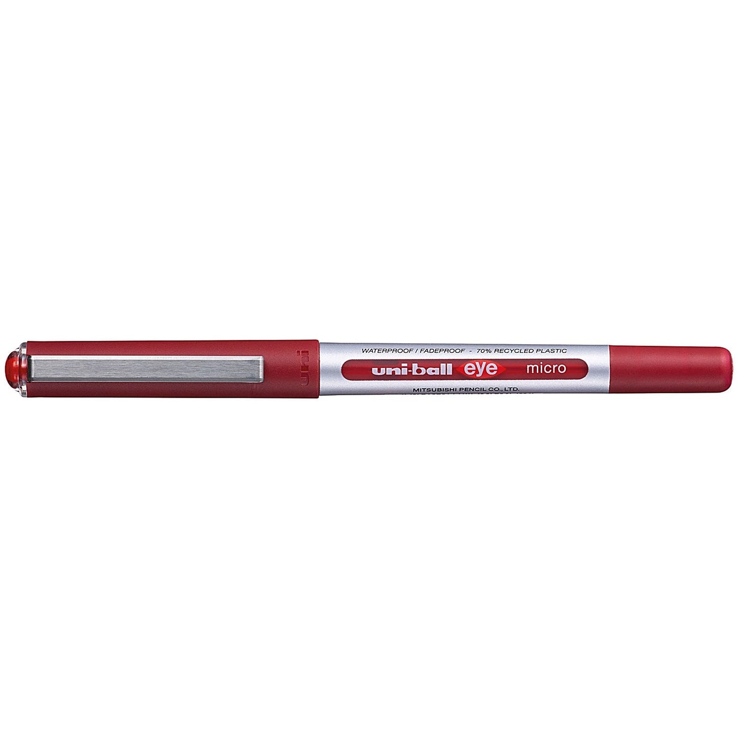 Uni-Ball Liquid Ink Rollerball Pen UB-150E Red (Pack of 12)