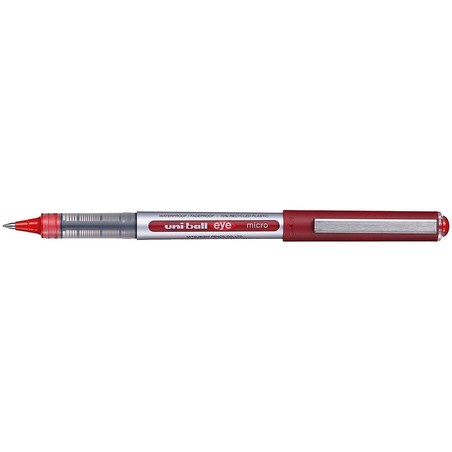 Uni-Ball Liquid Ink Rollerball Pen UB-150E Red (Pack of 12)