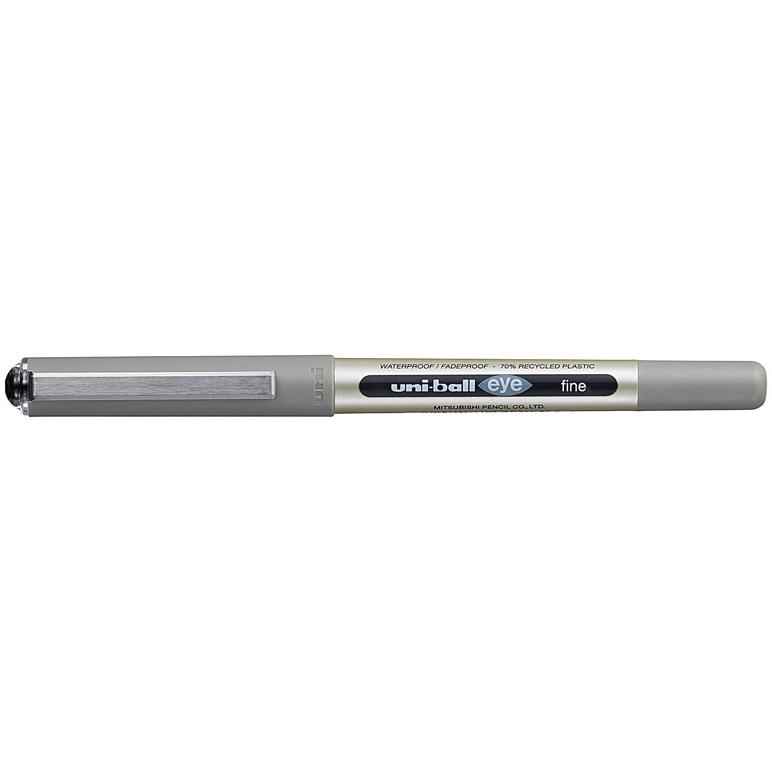 Uni-Ball Liquid Ink Rollerball Pen UB-157E Black (Pack of 12) Easy2Order : MI17747