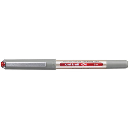 Uni-Ball Liquid Ink Rollerball Pen UB-157E Red (Pack of 12)