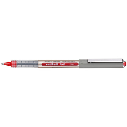 Uni-Ball Liquid Ink Rollerball Pen UB-157E Red (Pack of 12) Easy2Order : MI17751