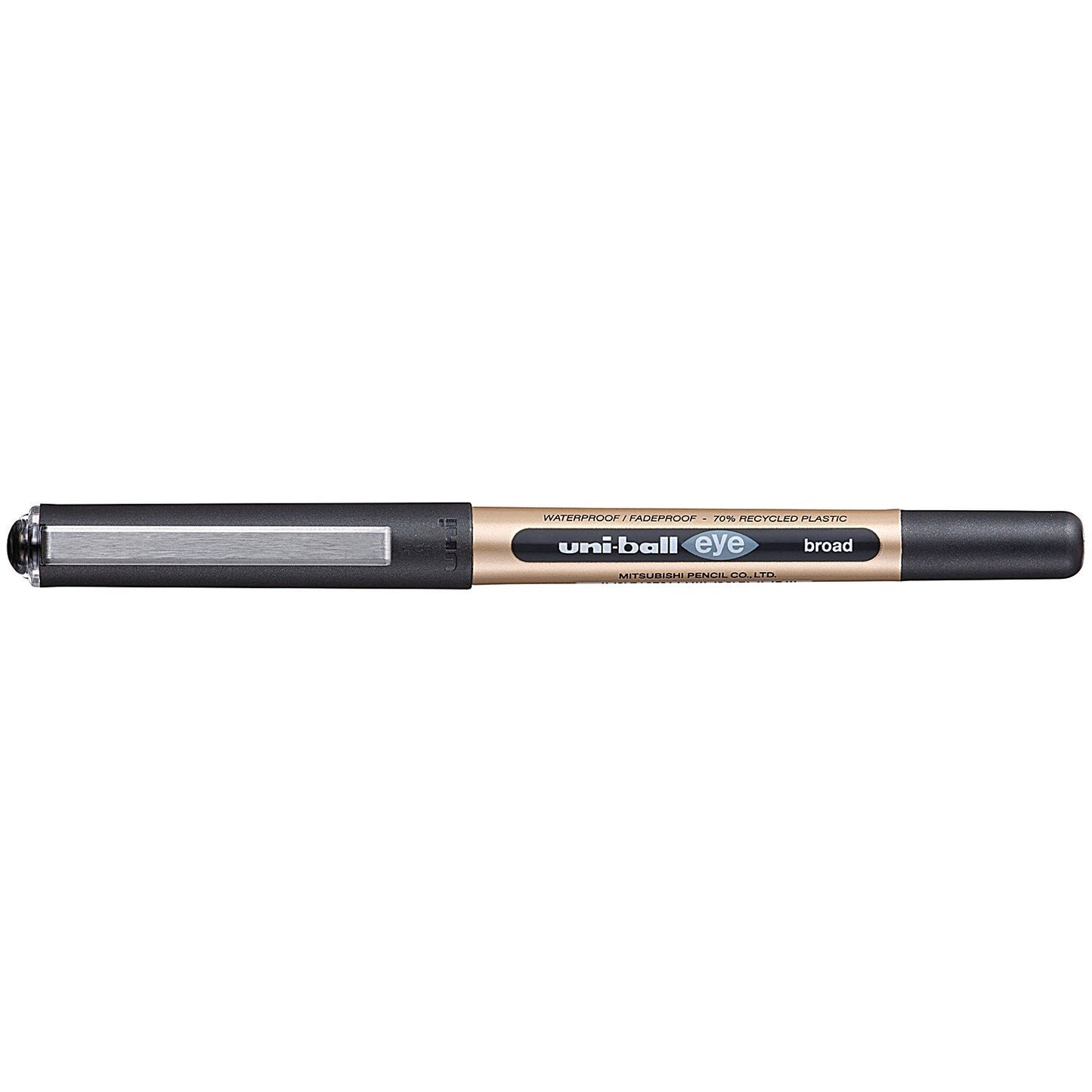 Uni-Ball Liquid Ink UB-150-10E Rollerball Pen Black (Pack of 12)