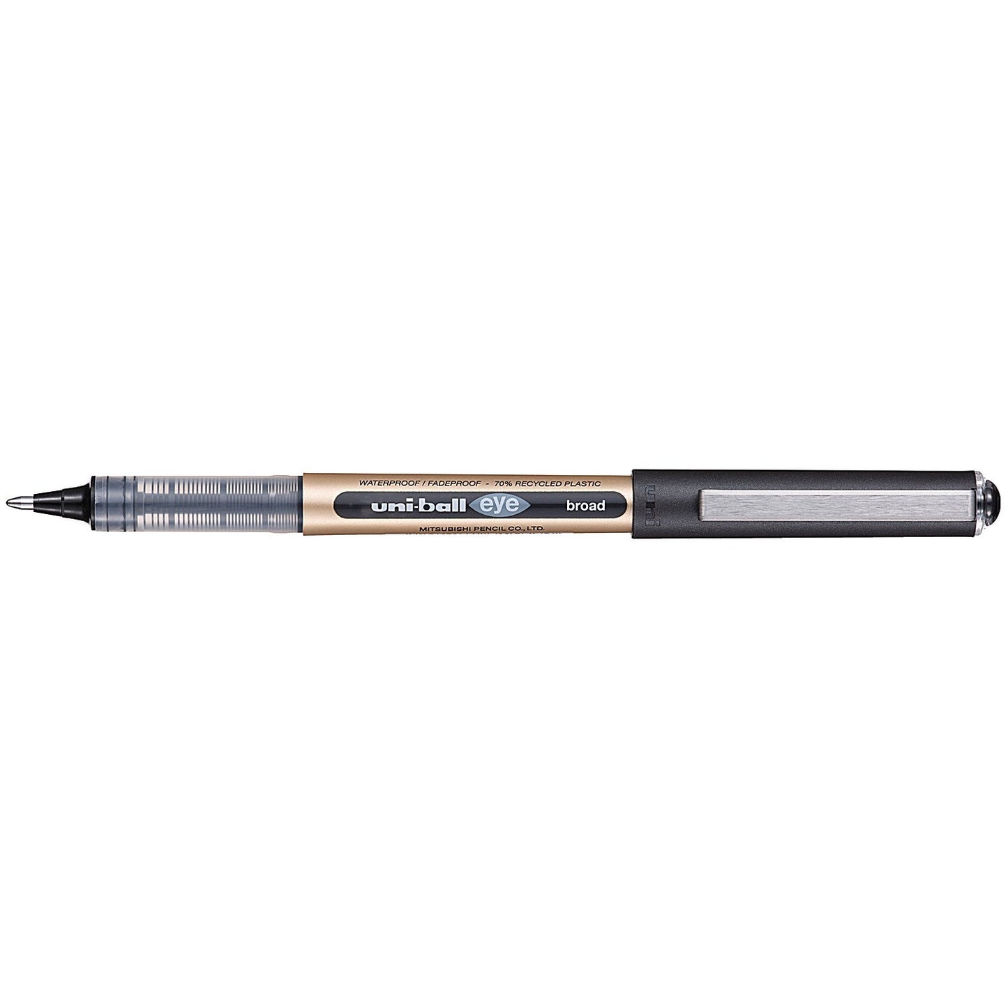 Uni-Ball Liquid Ink UB-150-10E Rollerball Pen Black (Pack of 12)