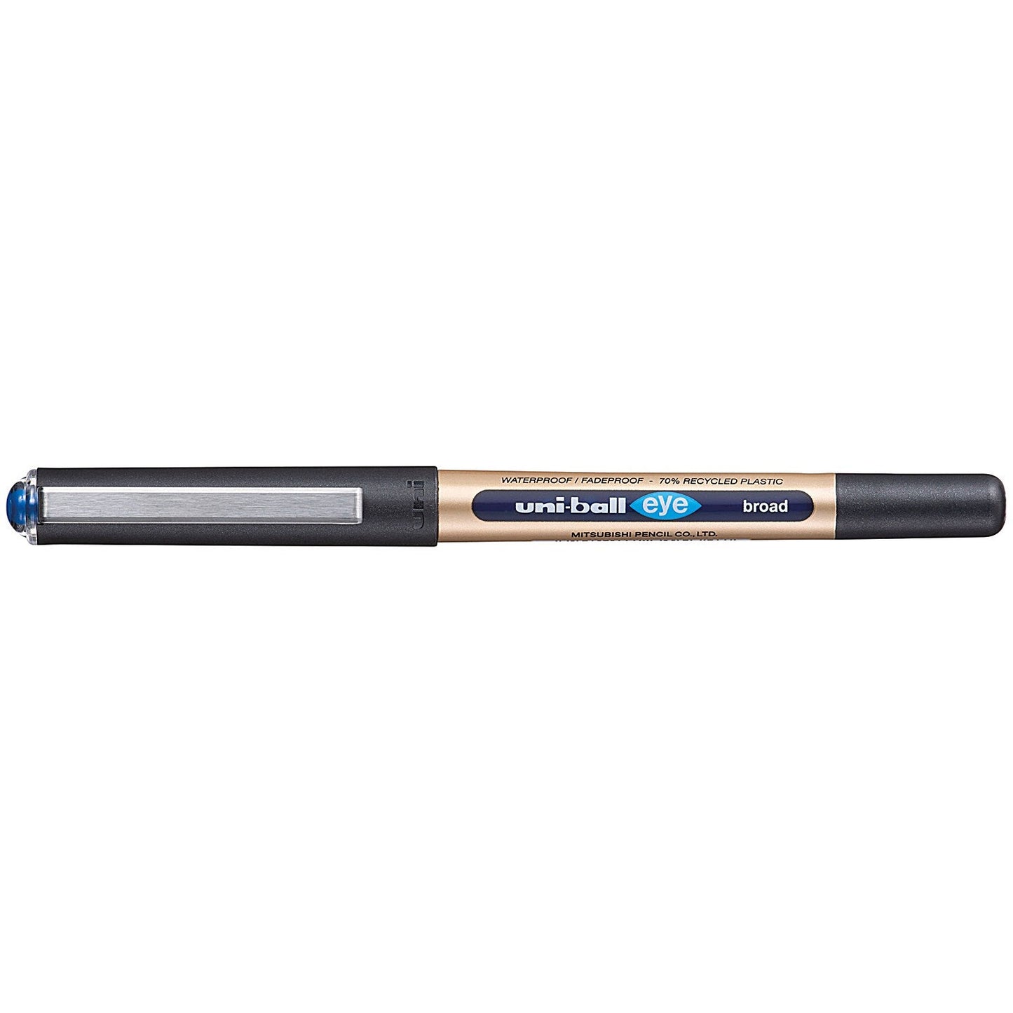 Uni-Ball Liquid Ink UB-150-10E Rollerball Pen Blue (Pack of 12)