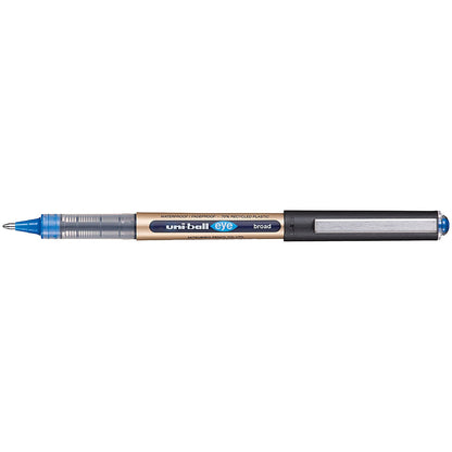 Uni-Ball Liquid Ink UB-150-10E Rollerball Pen Blue (Pack of 12)