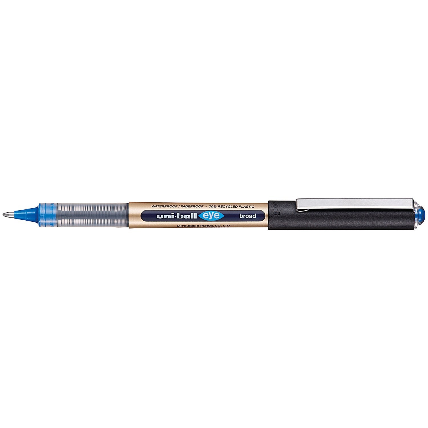 Uni-Ball Liquid Ink UB-150-10E Rollerball Pen Blue (Pack of 12) Easy2Order : MI17785