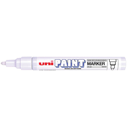 Unipaint PX-20 Paint Marker Medium Bullet White (Pack of 12)