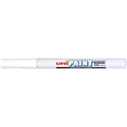 Unipaint PX-203 Paint Marker Fine Bullet White (12 Pack)