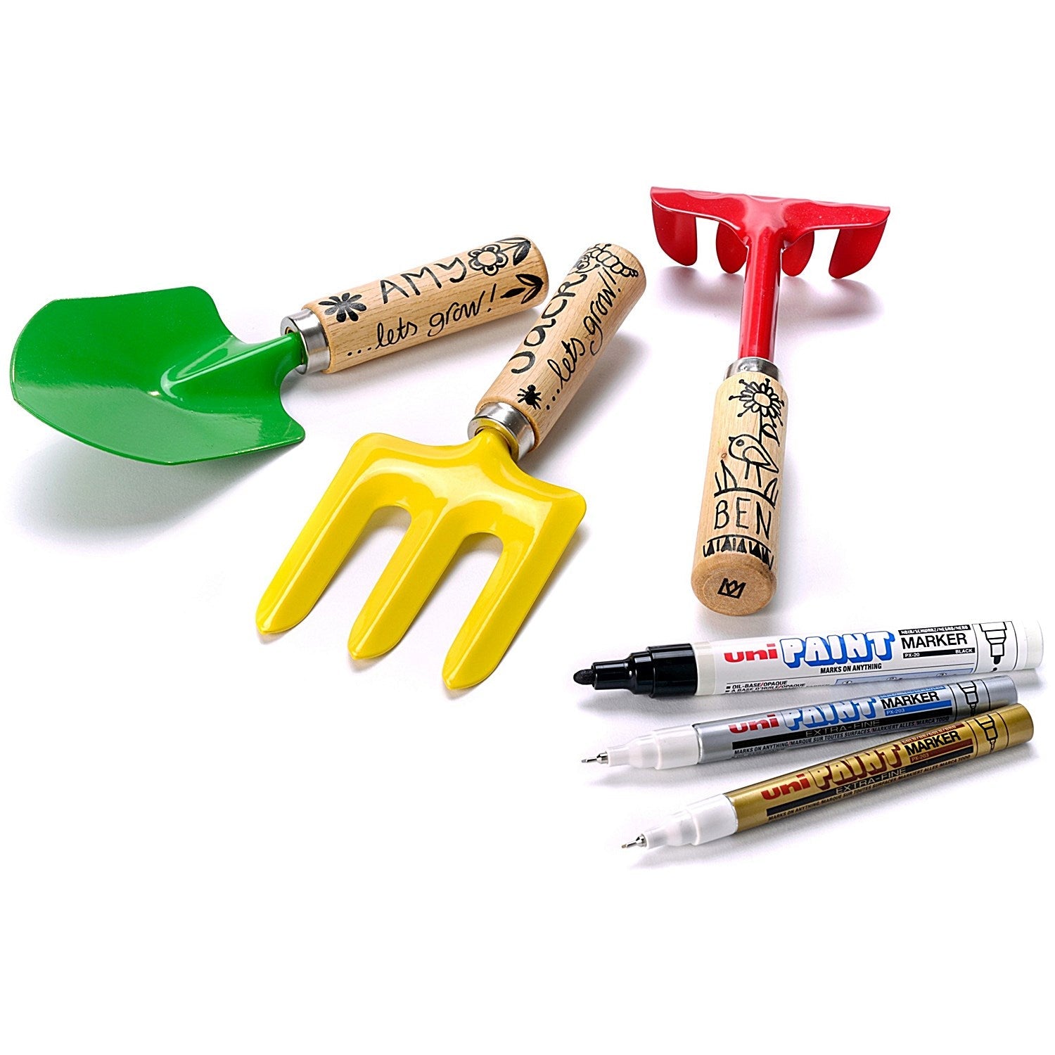 Unipaint PX-203 Paint Marker Fine Bullet White (12 Pack) Easy2Order : MI50834