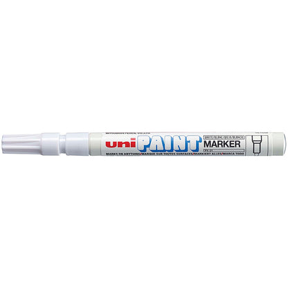 Uni-Ball UniPAINT PX21 Paint Marker Fine White (12 Pack)