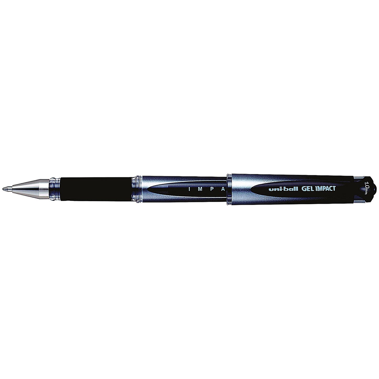 Uni-Ball UM153S Impact Gel Rollerball, Black, Pack of 12