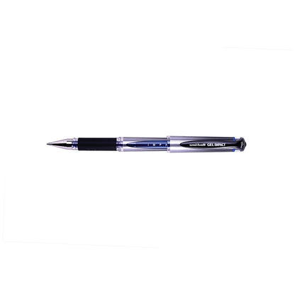 Uni-Ball UM153S Impact Gel Rollerball, Blue, Pack of 12
