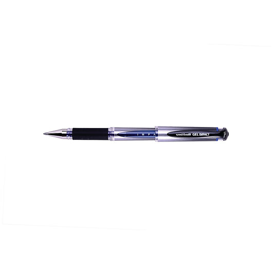 Uni-Ball UM153S Impact Gel Rollerball, Blue, Pack of 12