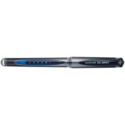 Uni-Ball UM153S Impact Gel Rollerball, Blue, Pack of 12