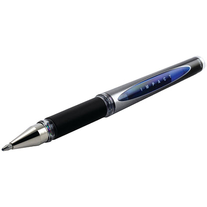 Uni-Ball UM153S Impact Gel Rollerball, Blue, Pack of 12
