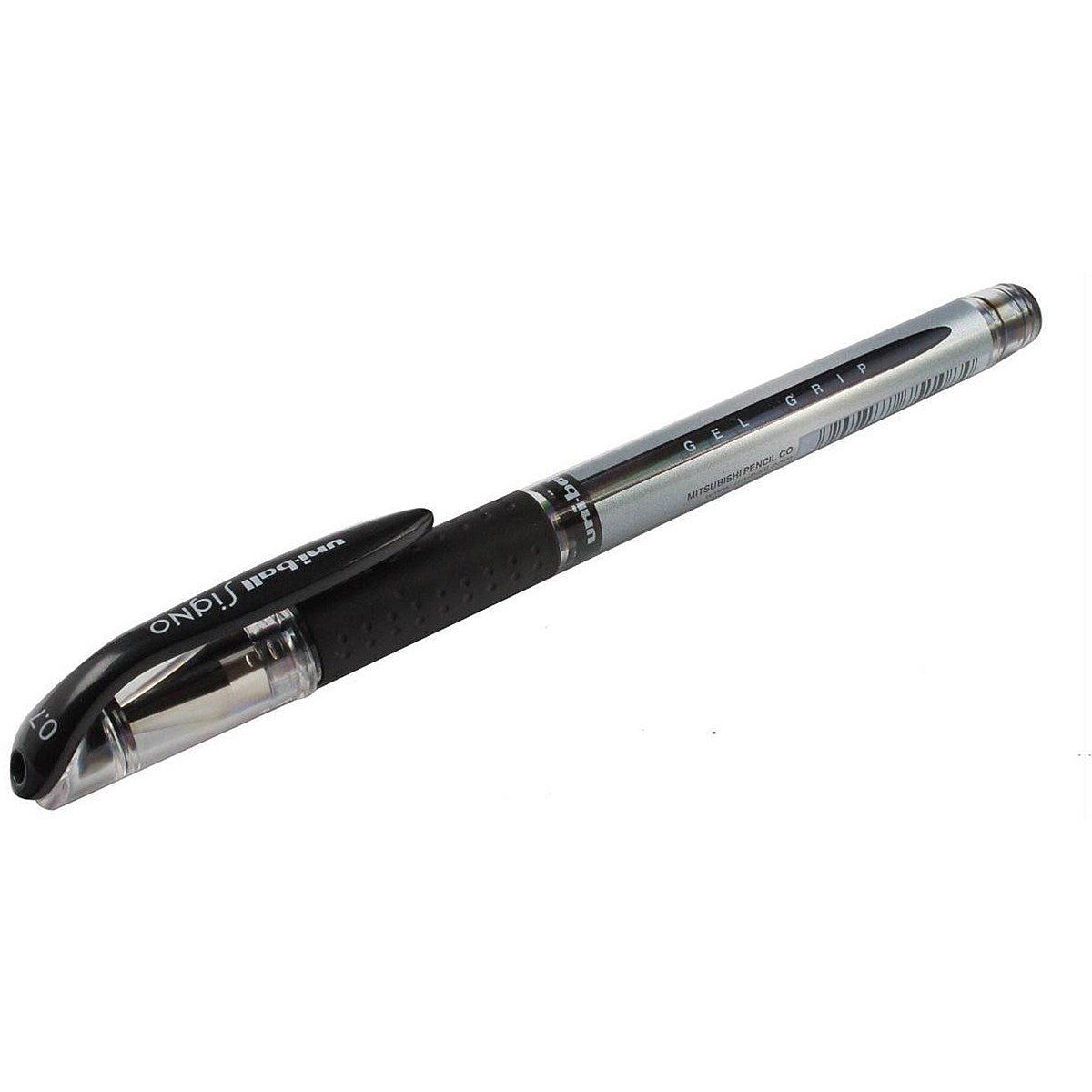 Uni-Ball UM151S SigNo Gel Rollerball, Comfort Grip, Black, Pack of 12