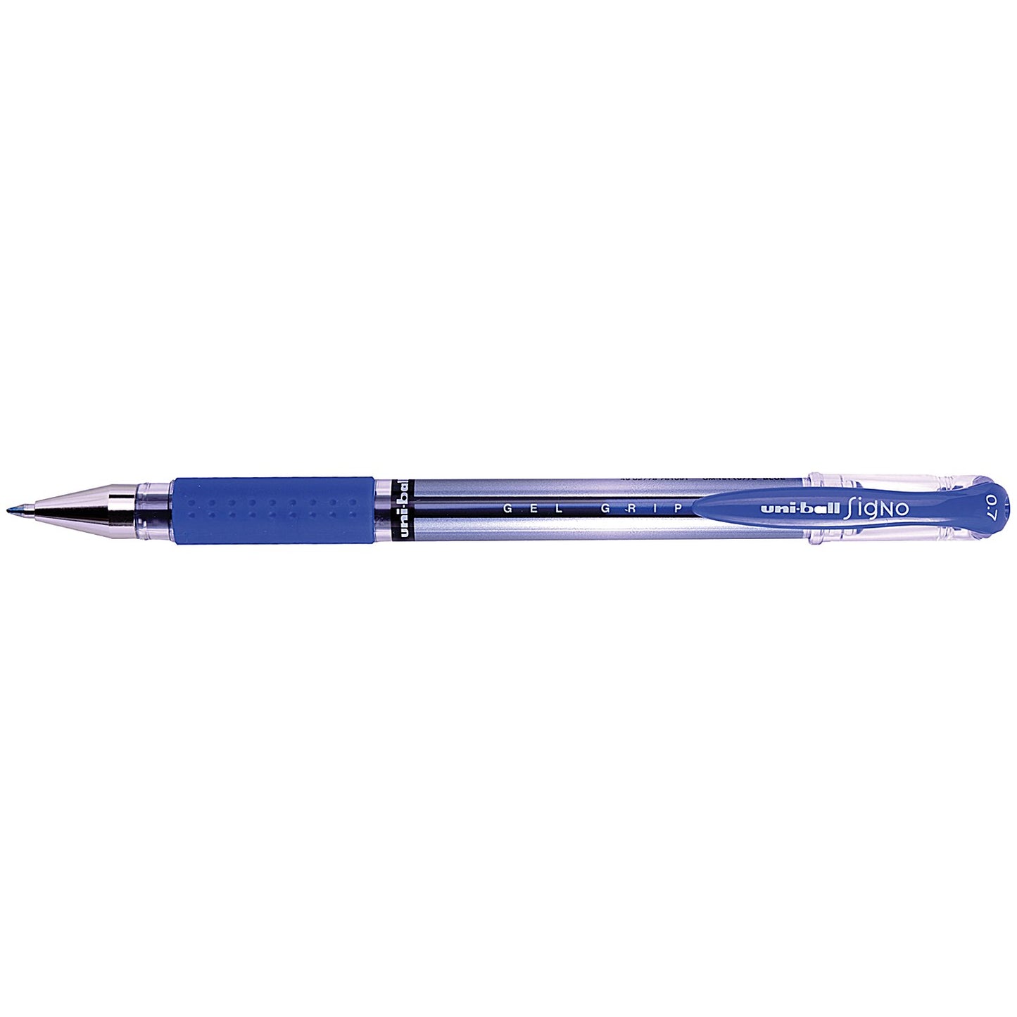 Uni-Ball UM151S SigNo Gel Rollerball, Comfort Grip, Blue, Pack of 12