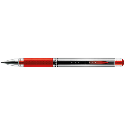 Uni-Ball UM151S SigNo Gel Rollerball, Comfort Grip, Red, Pack of 12