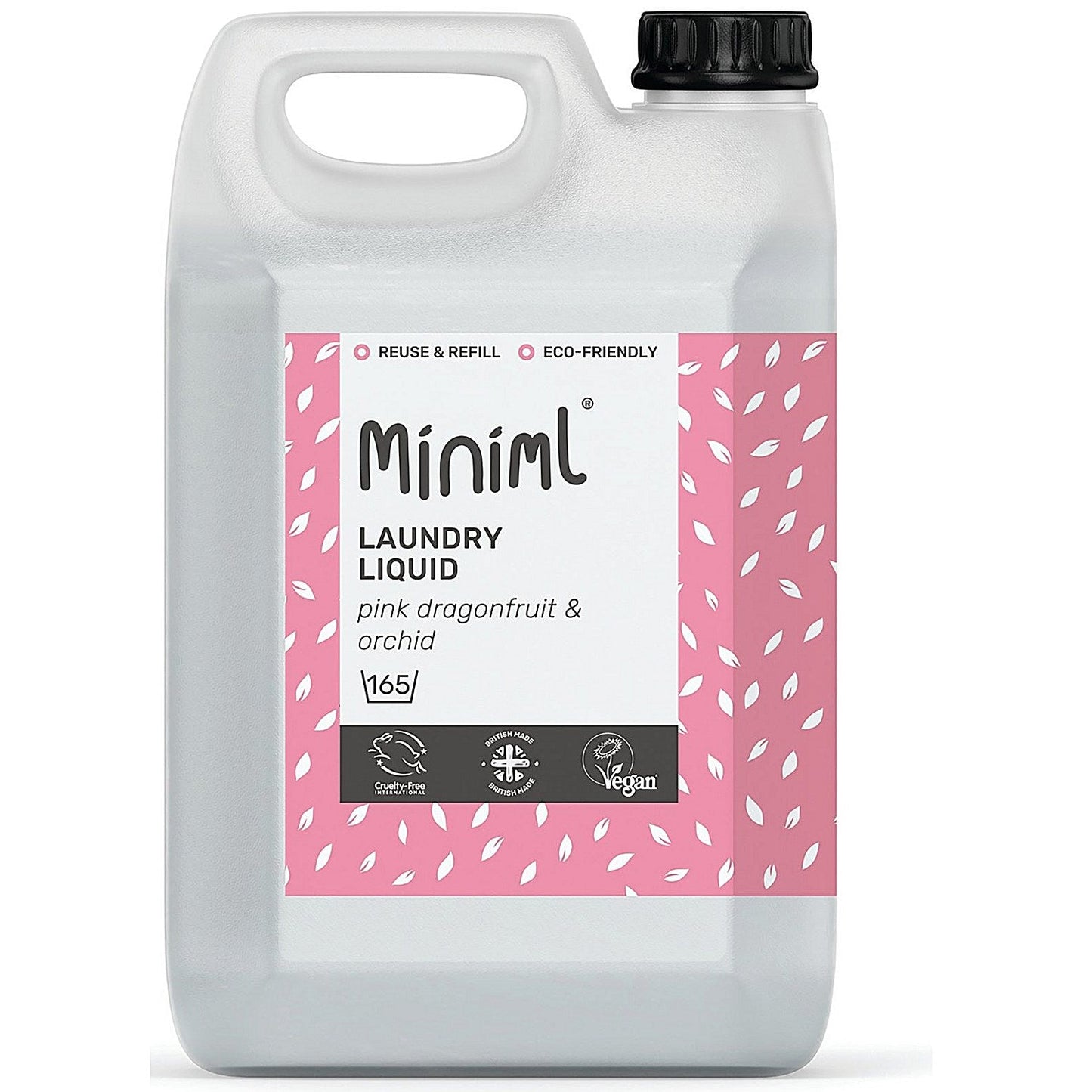 Miniml Laundry Liquid Pink Dragonfruit + Orchid 5L Refill Easy2Order : MIN56676