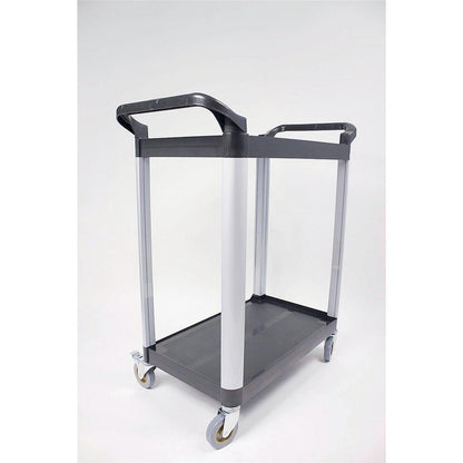 Barton 2 Shelf Utility Tray Trolley - Capacity 100kg