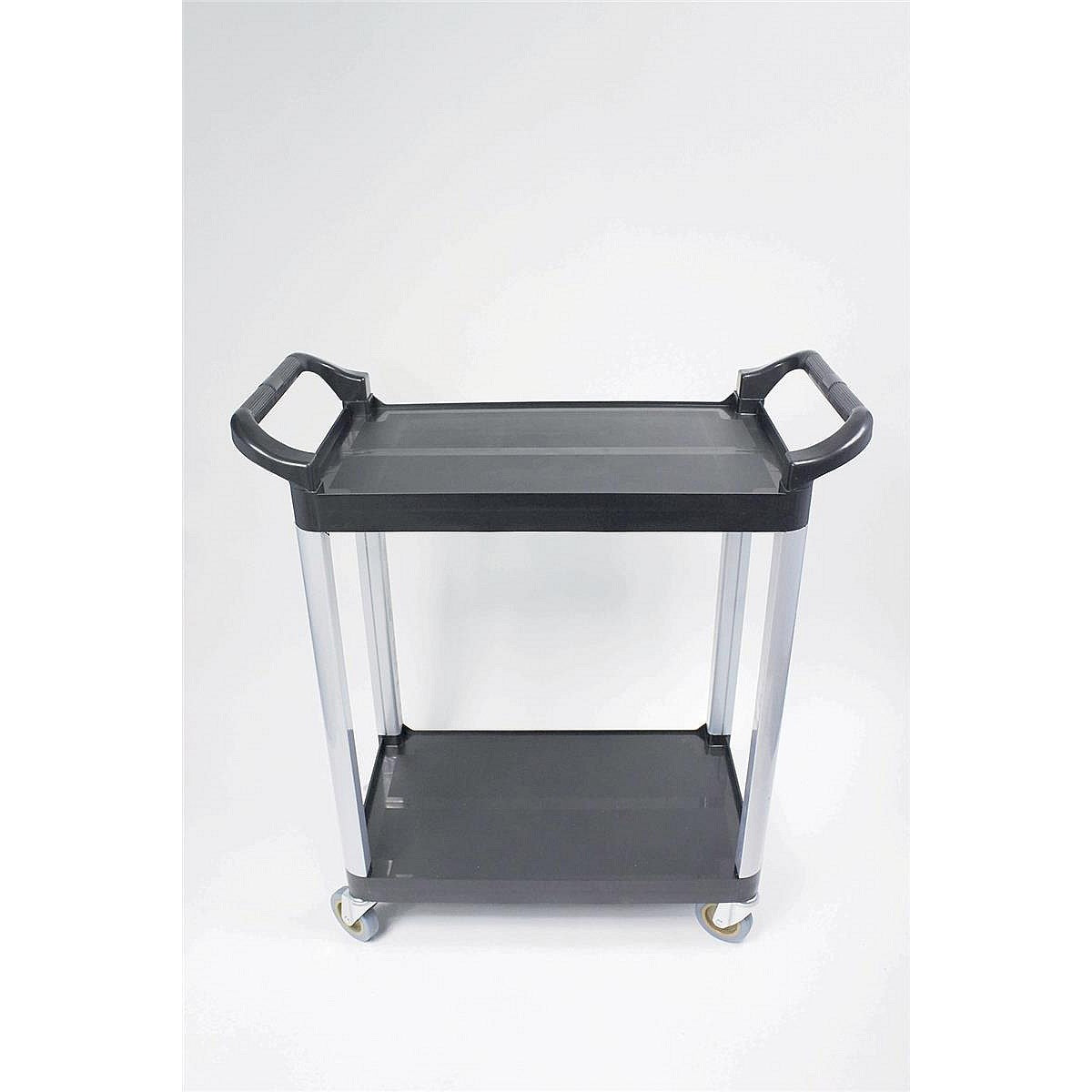 Barton 2 Shelf Utility Tray Trolley - Capacity 100kg