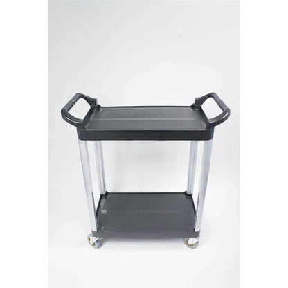 Barton 2 Shelf Utility Tray Trolley - Capacity 100kg