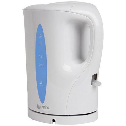 Igenix White Cordless Jug Kettle, 2.2kw, 1.7 Litres