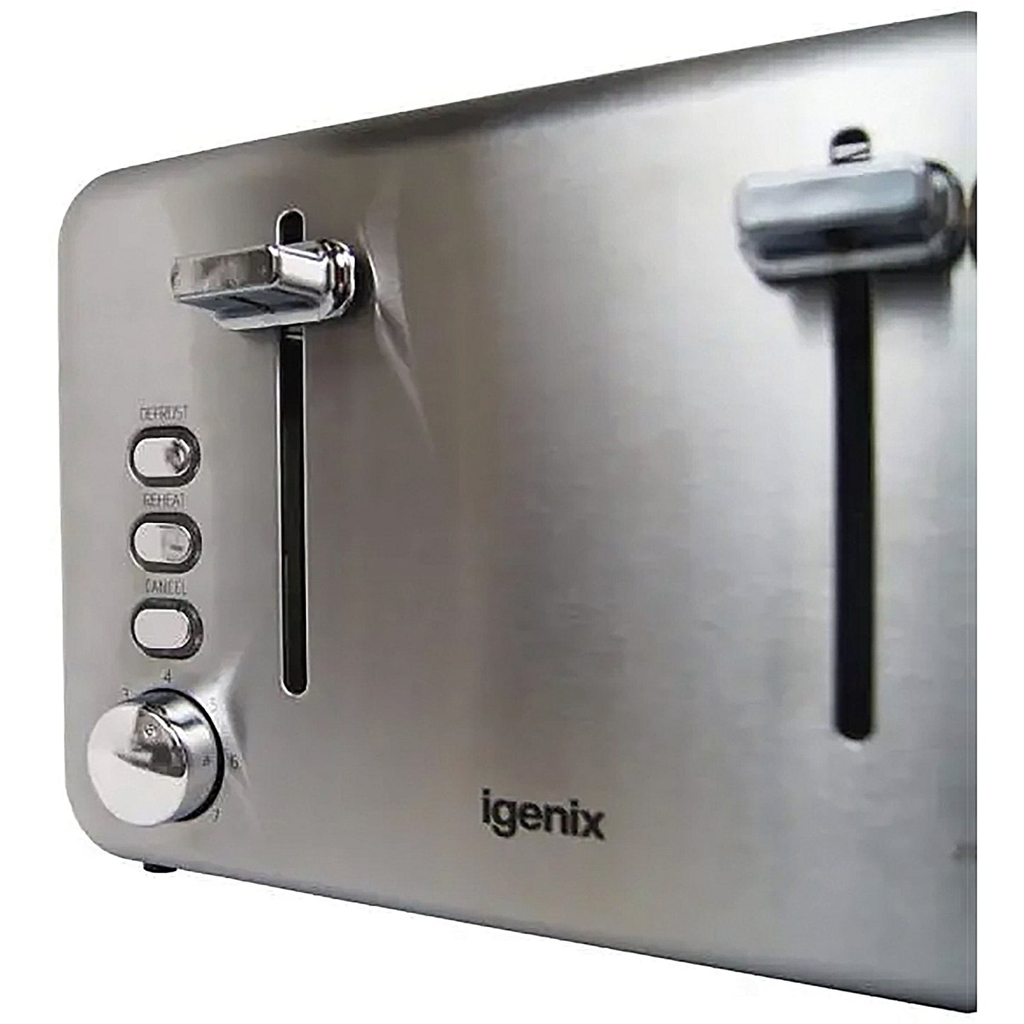Igenix Stainless Steel 4 Slice Toaster